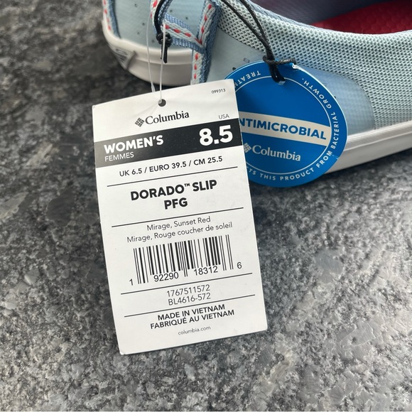 Columbia Dorado Slip PFG Blue Slip On Shoes Women’s Size 8.5. R - Picture 9 of 9
